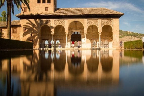 Alhambra Palace in Granada, Spain